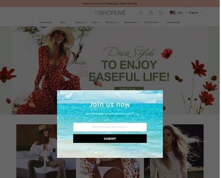 website thubmnail of OShopLive