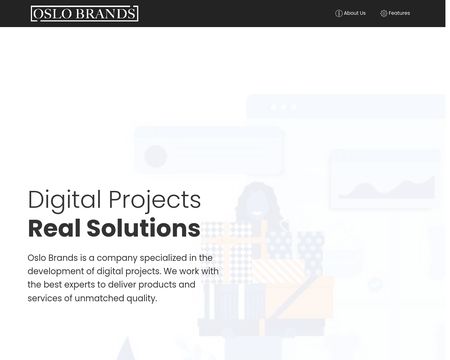 website thubmnail of Oslo Brands