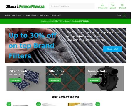 website thubmnail of Ottawafurnacefilters