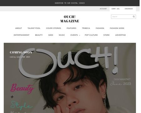 website thubmnail of Ouch! Magazine