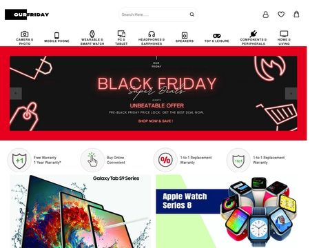 website thubmnail of Ourfriday.co.uk