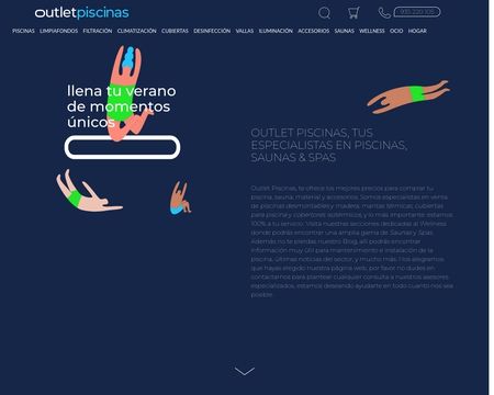 website thubmnail of Outlet-piscinas