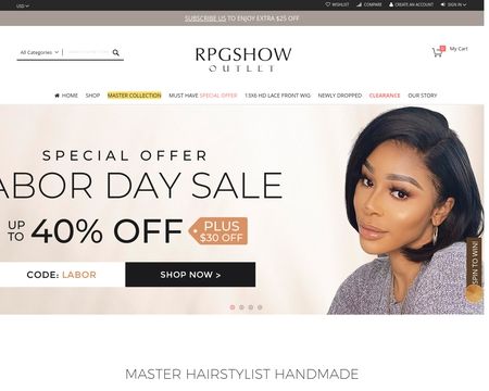 website thubmnail of Rpgshow Outlet
