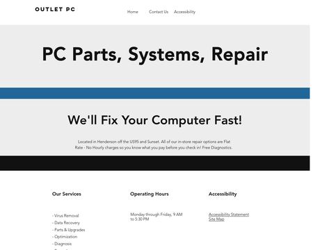 website thubmnail of OutletPC
