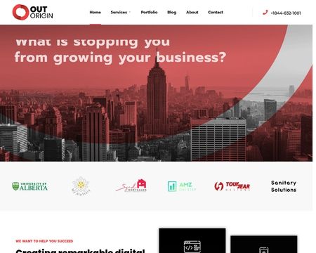 website thubmnail of Outorigin