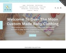 Thumbnail of Over The Moon Custom Made Baby Clothing