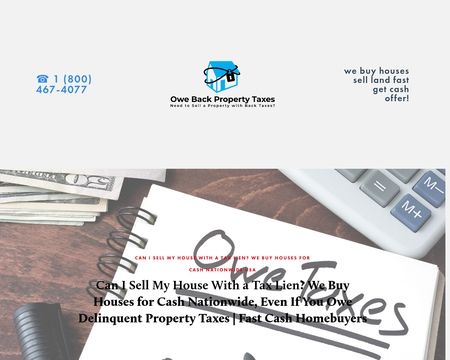 website thubmnail of Owebacktaxesproperty
