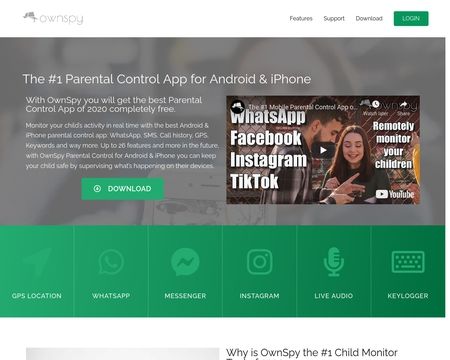 website thubmnail of Ownspy