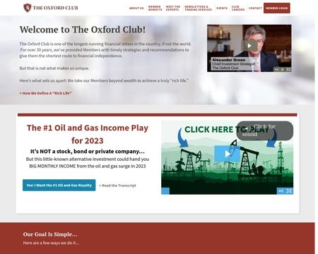 website thubmnail of Oxfordclub