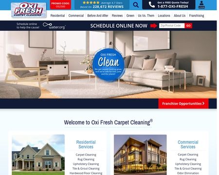 website thubmnail of Oxi Fresh