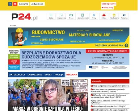 website thubmnail of P24.pl