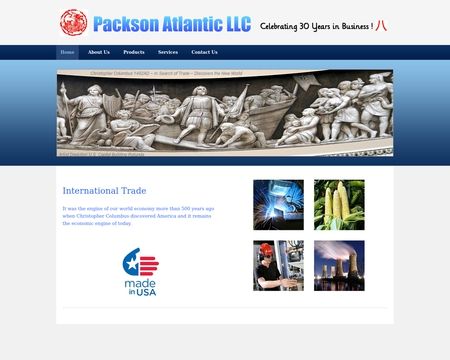 website thubmnail of Packson Atlantic