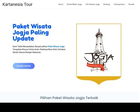 website thubmnail of Paketwisatadijogja.net
