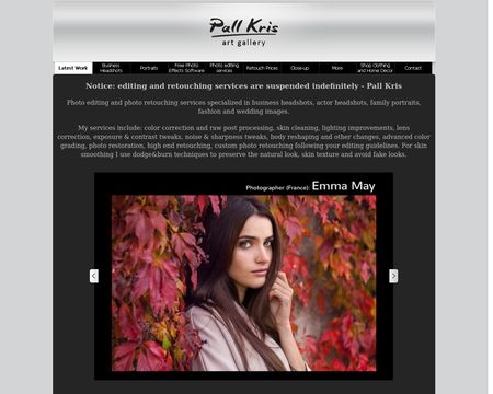 website thubmnail of Pall Kris