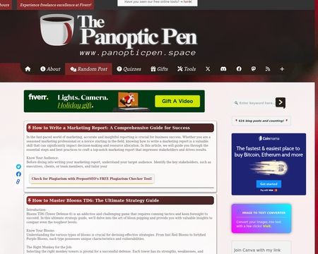 website thubmnail of Panopticpen.space