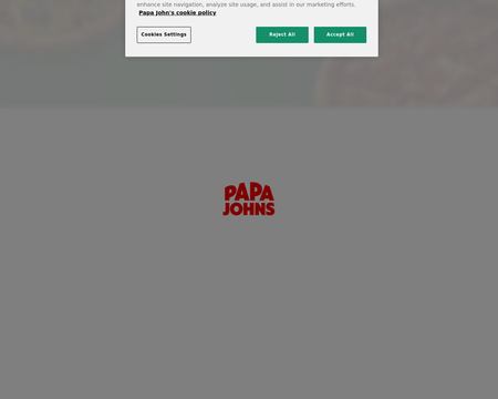 website thubmnail of PapaJohns UK