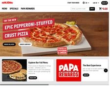 Papa john's clothing store website