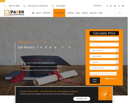 website thubmnail of Paperscrappers