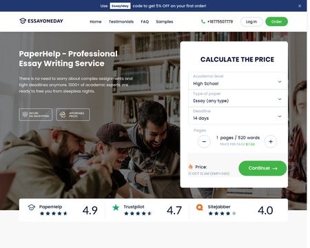website thubmnail of Papershelps.org