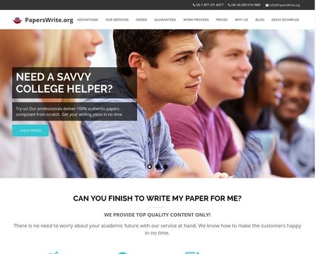 website thubmnail of PapersWrite.Org