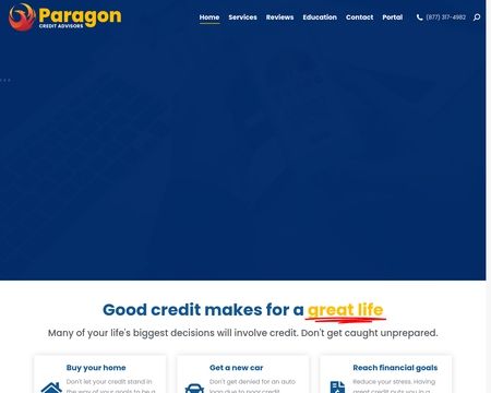 website thubmnail of Paragon Credit Advisors