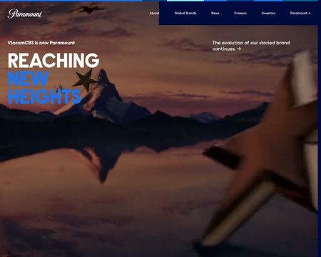 website thubmnail of Paramount Pictures