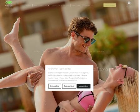 website thubmnail of Paramountholidays.es