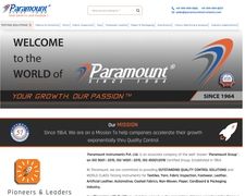 Thumbnail of Paramountinstruments.com