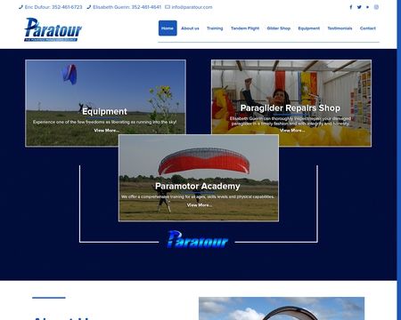 website thubmnail of Paratour