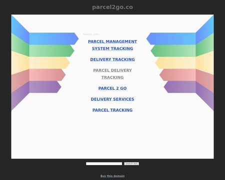 website thubmnail of Parcel2go.co