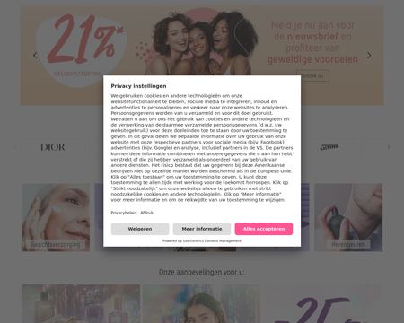 website thubmnail of Parfumdreams.nl