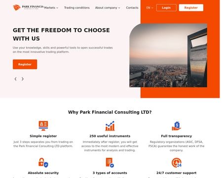 website thubmnail of Parkfinancialconsulting