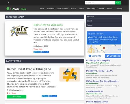 website thubmnail of Parksleepfly.co