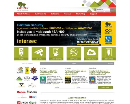 website thubmnail of Partizan.global