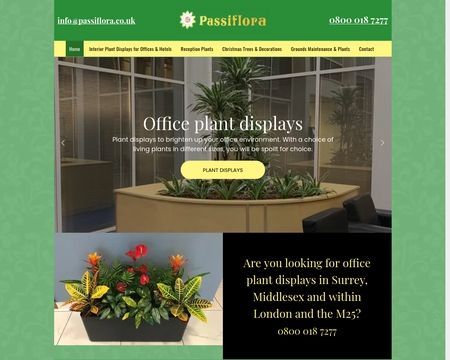 website thubmnail of Passiflora