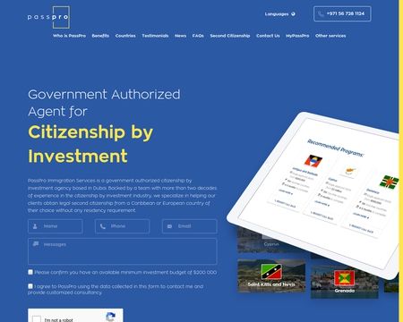 website thubmnail of Passpro.co