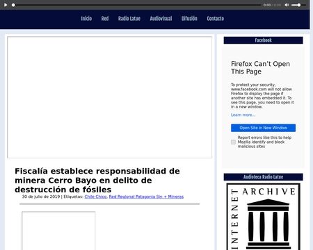 website thubmnail of Patagonialibre.org