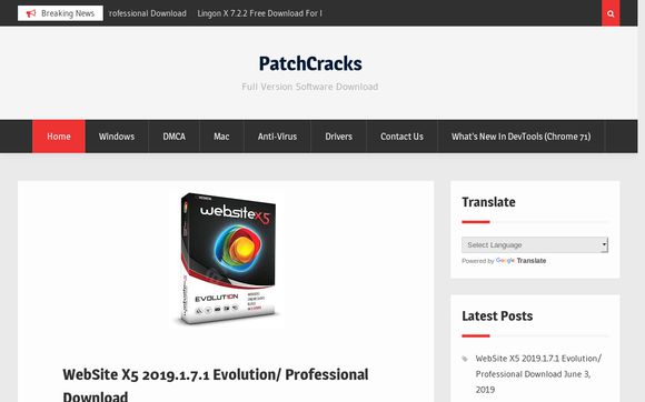 Thumbnail of Patchcracks.com