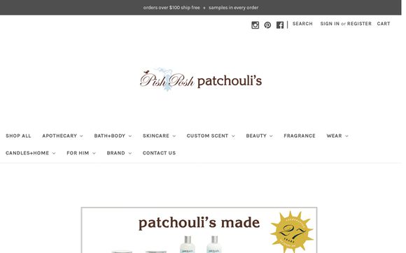 Thumbnail of Patchoulis.com