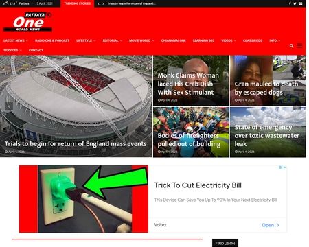 website thubmnail of Pattaya One