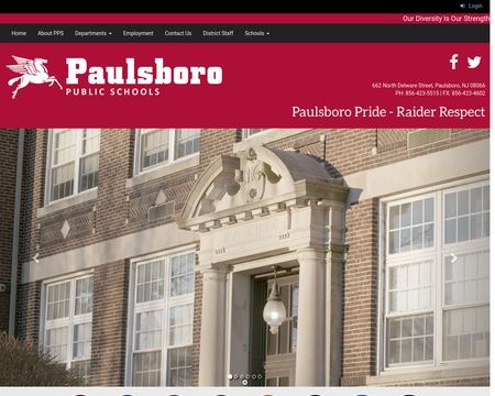 website thubmnail of Paulsboro Public Schools