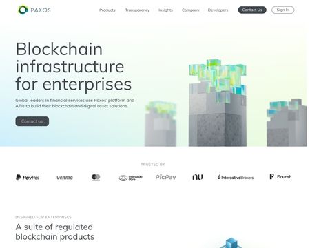 website thubmnail of Paxos