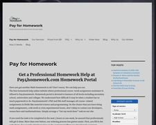 Thumbnail of Pay For Homework