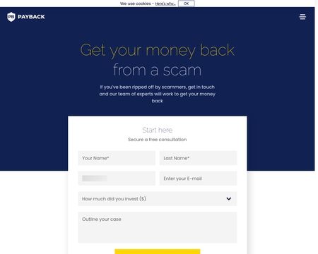 website thubmnail of Payback