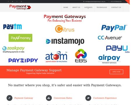 website thubmnail of Payment Gateways