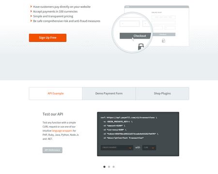 website thubmnail of PAYMILL