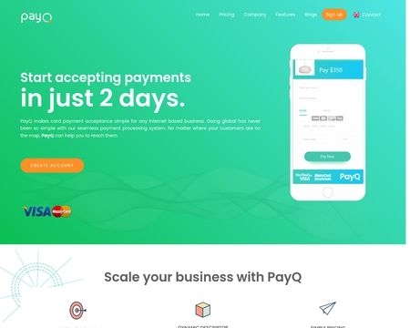website thubmnail of PayQ