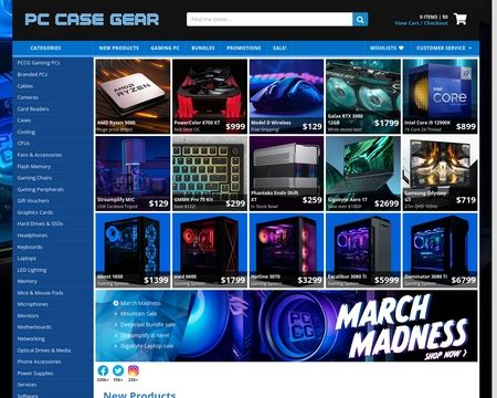 website thubmnail of PC Case Gear