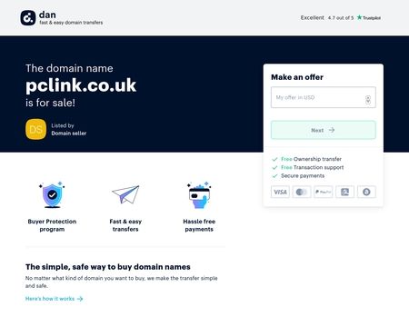 website thubmnail of Pclink.co.uk