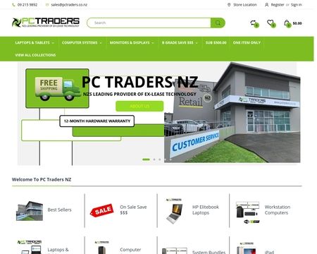 website thubmnail of PC Traders